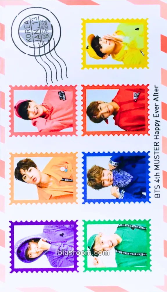 4th Muster - Happy Ever After Photocard - BTS - BTS K-pop photocard