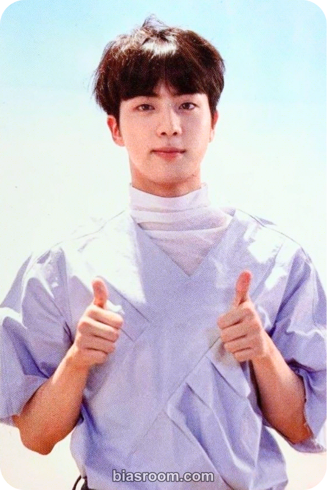 Jin Memories of 2017 Photocard - BTS - BTS K-pop photocard