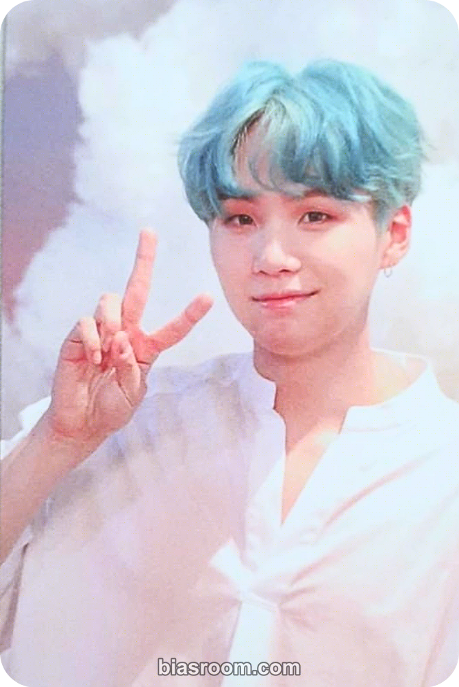 SUGA Memories of 2017 Photocard - BTS - BTS K-pop photocard
