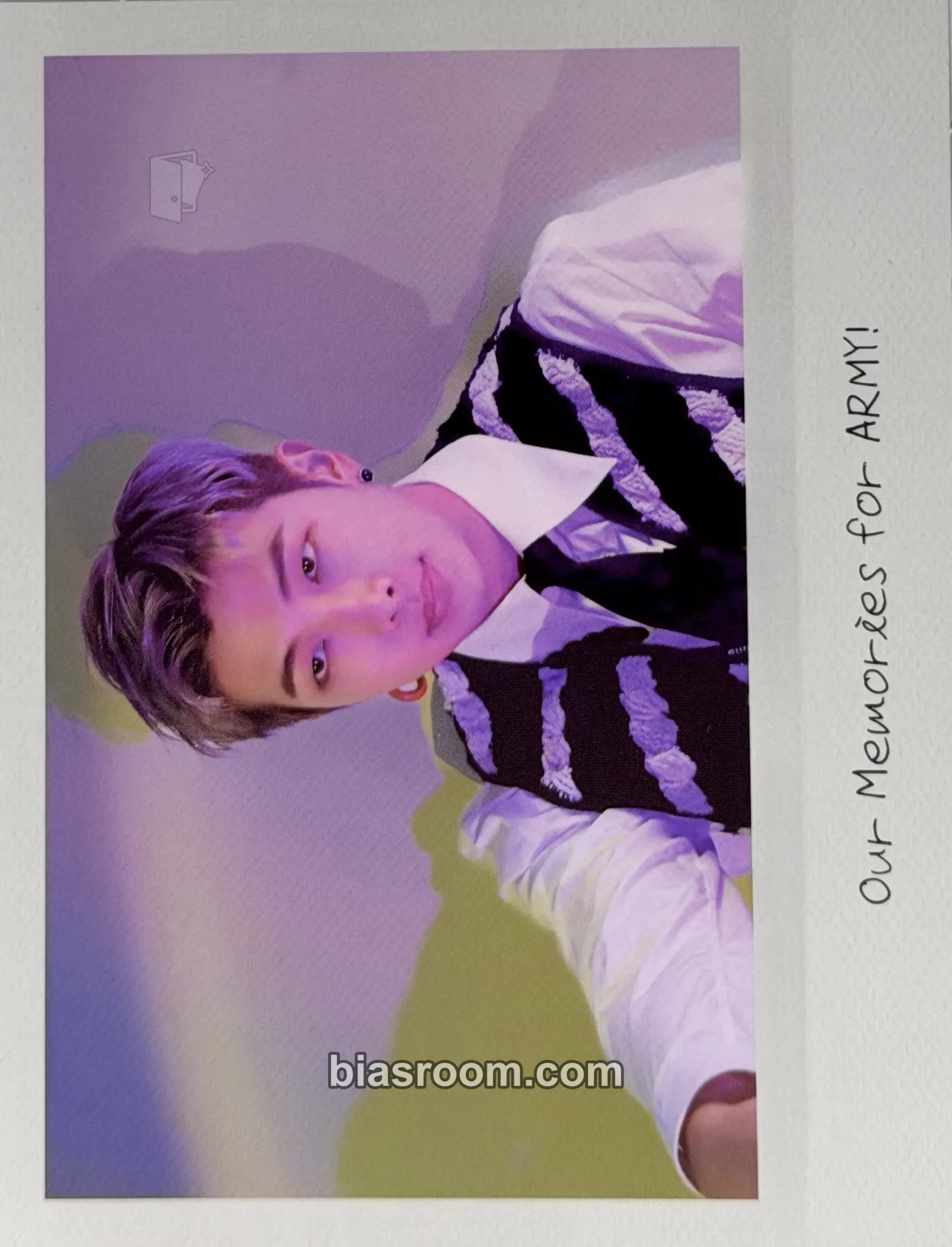 RM Memories of 2021 Photocard - BTS - BTS K-pop photocard
