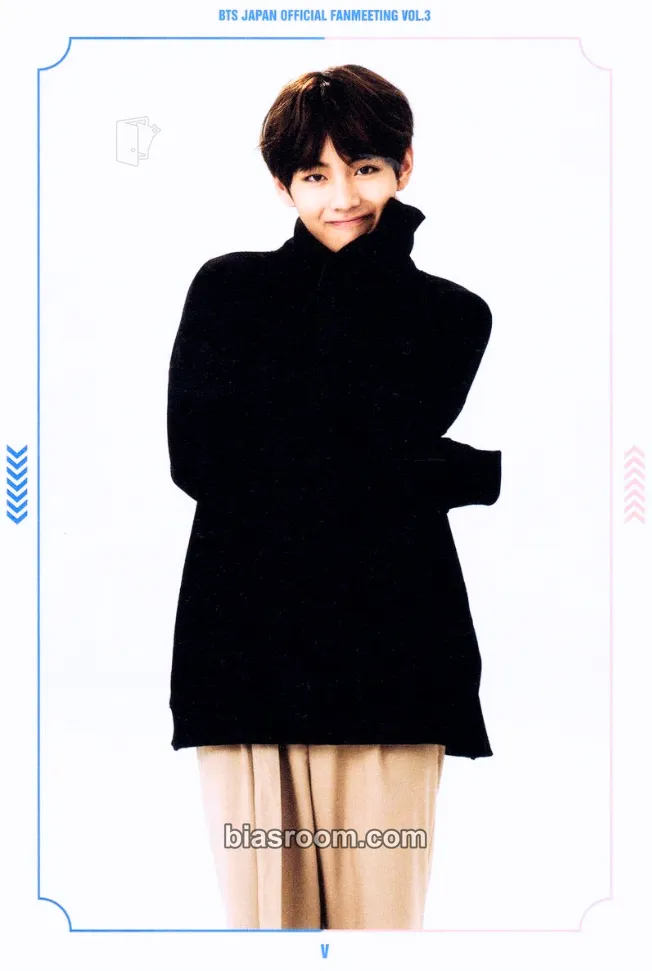 V Japan Official Fanmeeting Vol.3 - Reaching You (Kimi Ni Todoku) Photocard - BTS - BTS K-pop photocard
