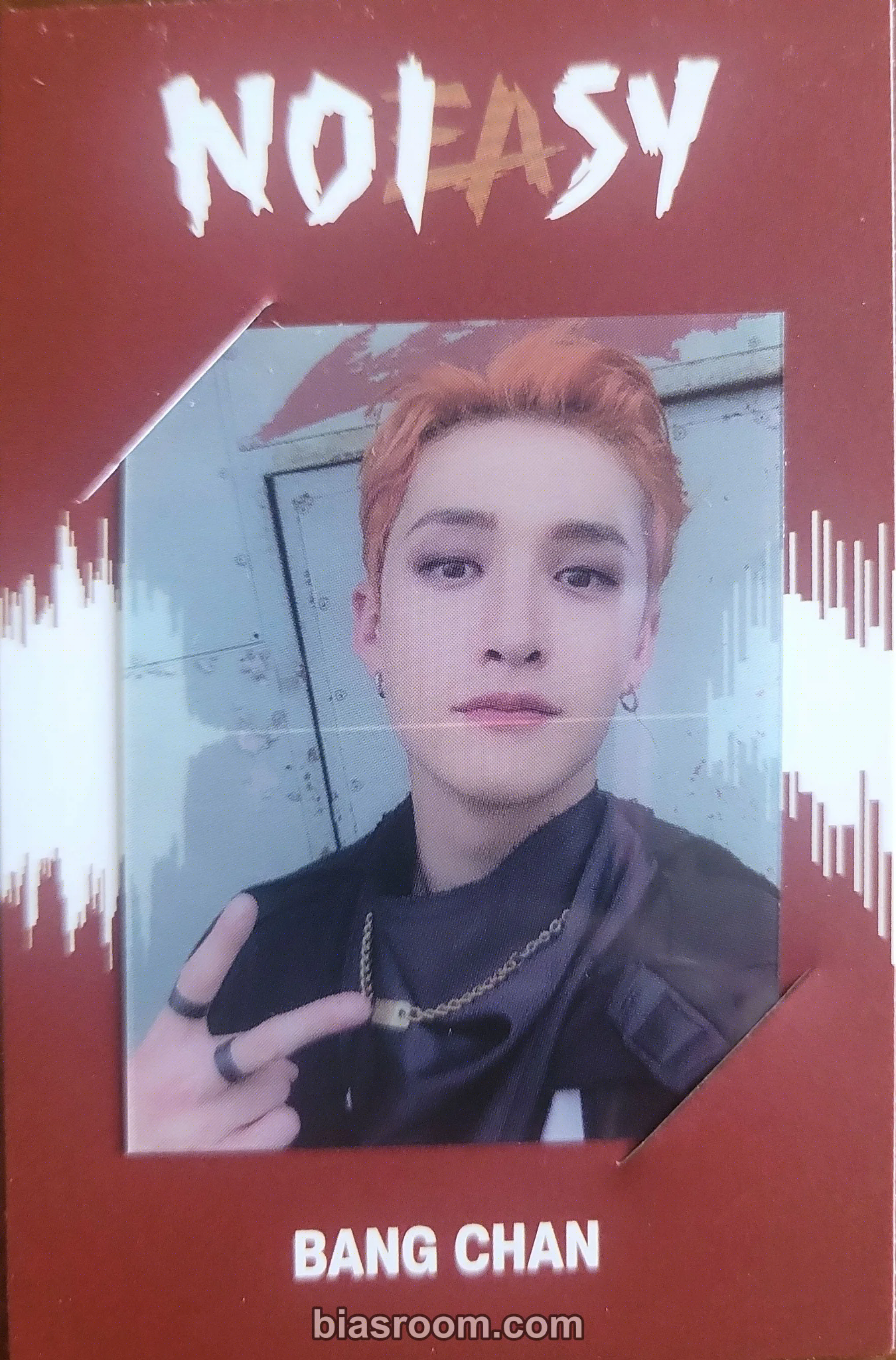 Bang Chan NoEasy Photocard - Stray Kids - Stray Kids K-pop photocard