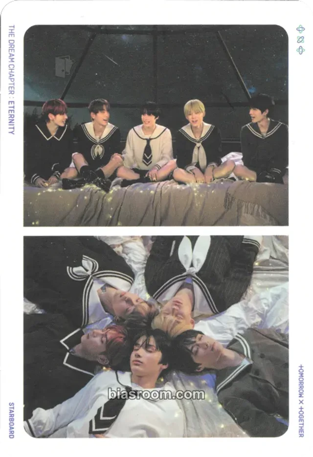 TOMORROW X TOGETHER - The Dream Chapter: Eternity Album album photocard non-standard size starboard ver.