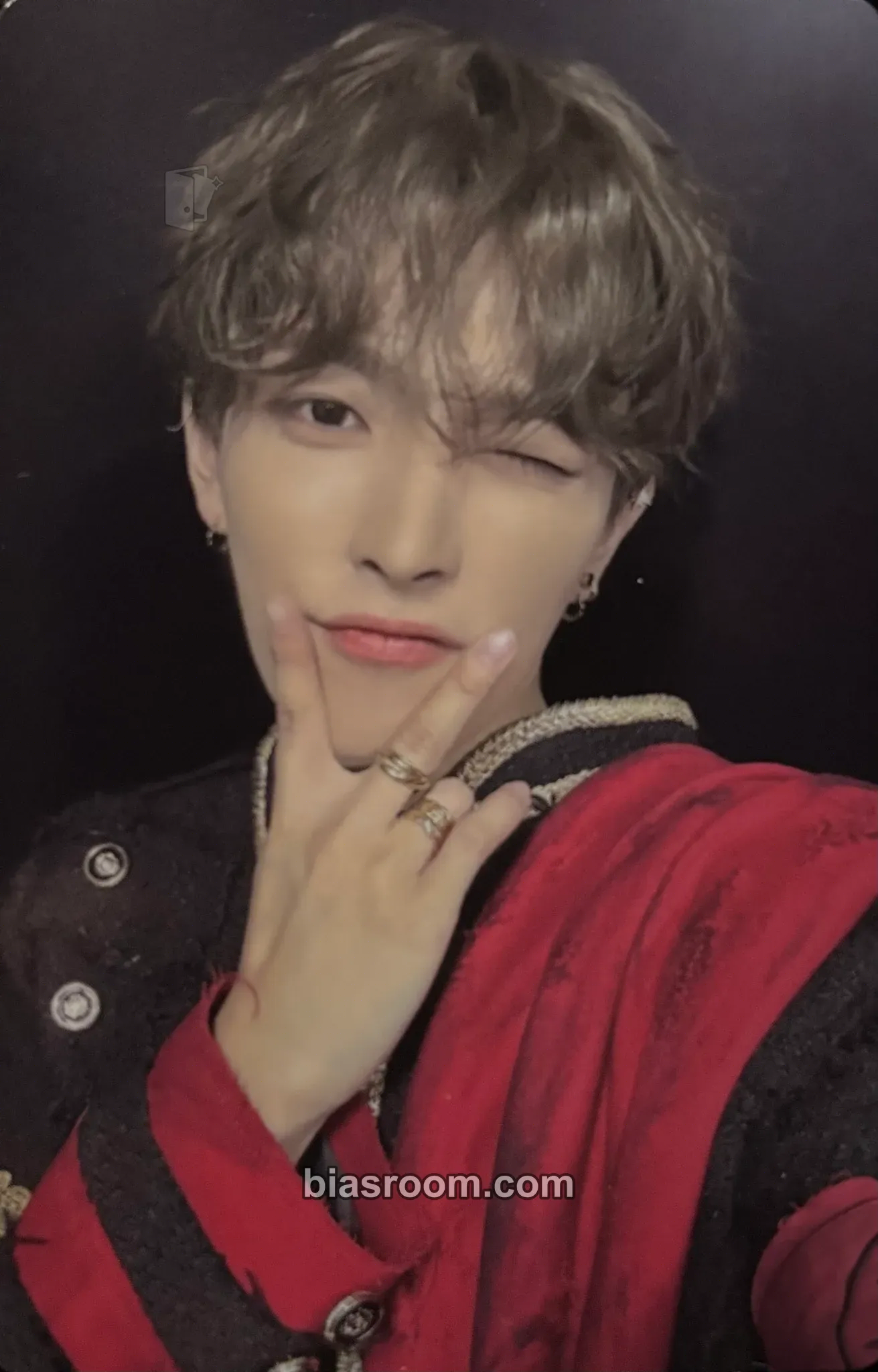 Hongjoong THE WORLD EP.FIN : WILL Photocard - ATEEZ - ATEEZ K-pop photocard