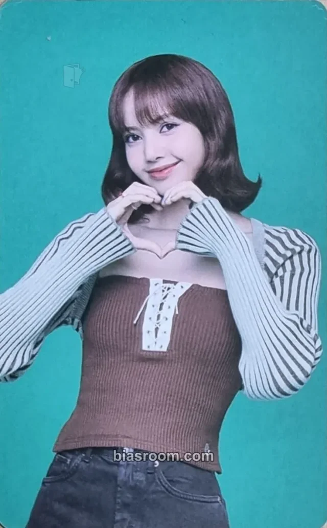BLACKPINK - Lisa - THE GIRLS (BLACKPINK THE GAME OST) Album coex lucky draw