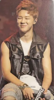 Jimin 10 ASIA+ Star Magazine Photocard - BTS - BTS K-pop photocard