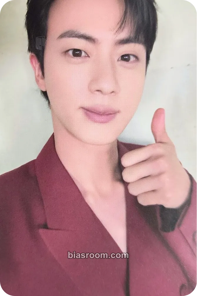 Jin J'ICON Royal OriJIN Photocard - BTS - BTS K-pop photocard