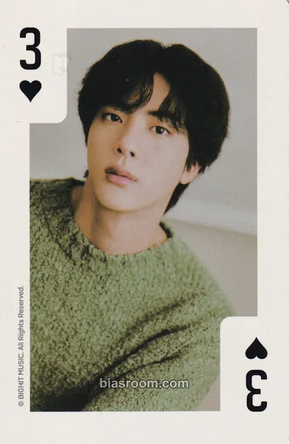 Jin 9th ARMY Membership Kit Photocard - BTS - BTS K-pop photocard