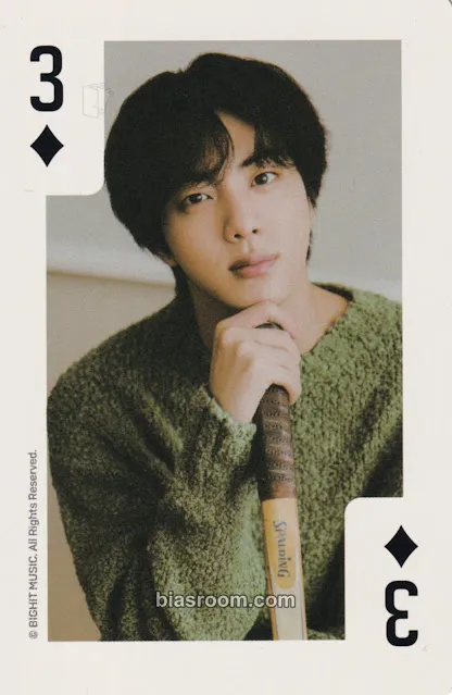Jin 9th ARMY Membership Kit Photocard - BTS - BTS K-pop photocard