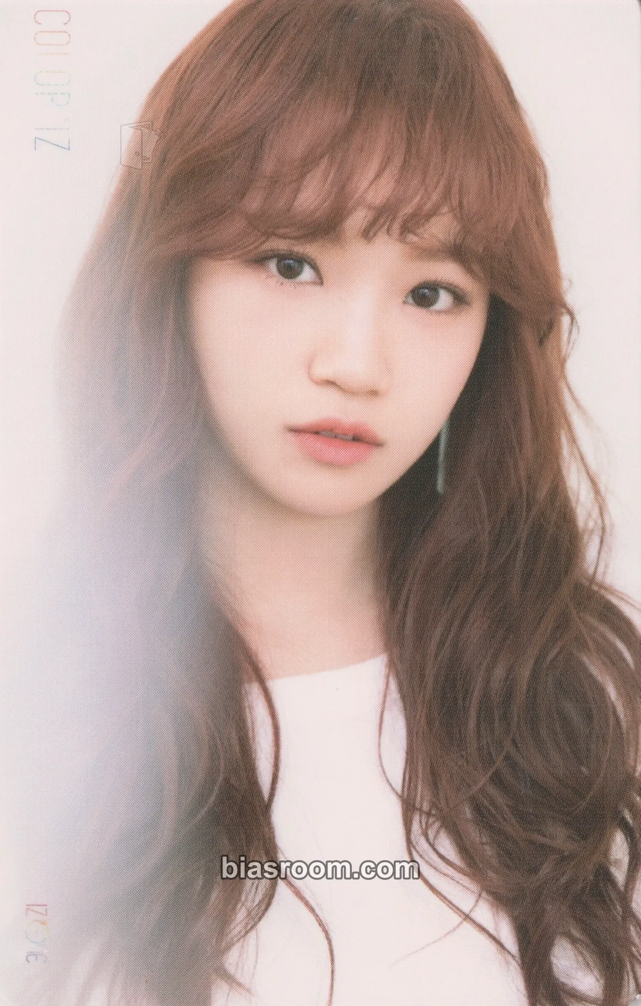 Kim Chaewon COLOR*IZ Photocard - IZ*ONE - IZ*ONE K-pop photocard