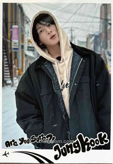 Jungkook Are You Sure?! Photobook Season 1 Photocard - BTS - BTS K-pop photocard