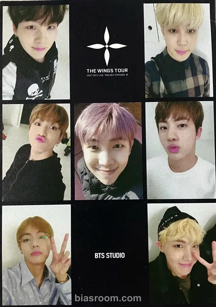 The Wings Tour - The Final Photocard - BTS - BTS K-pop photocard