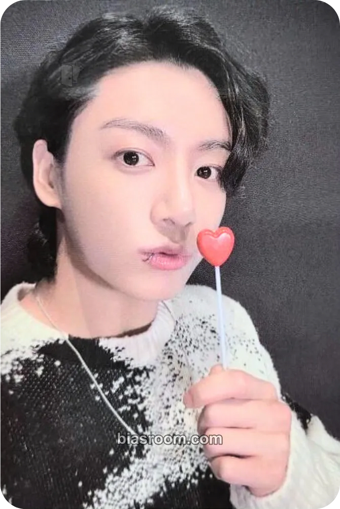 Jungkook Solo Album Merch Box Photocard - BTS - BTS K-pop photocard