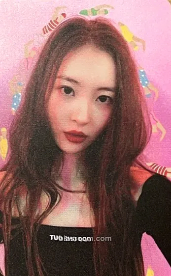 Sunmi WARNING – World Tour Photocard - Sunmi K-pop photocard