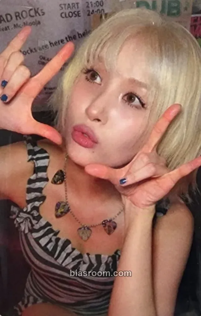Sunmi - Sunmi - BLUE! Album blue! broadcast gift