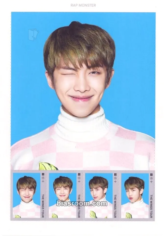 RM BTS Live Trilogy Episode III: The Wings Tour Photocard - BTS - BTS K-pop photocard