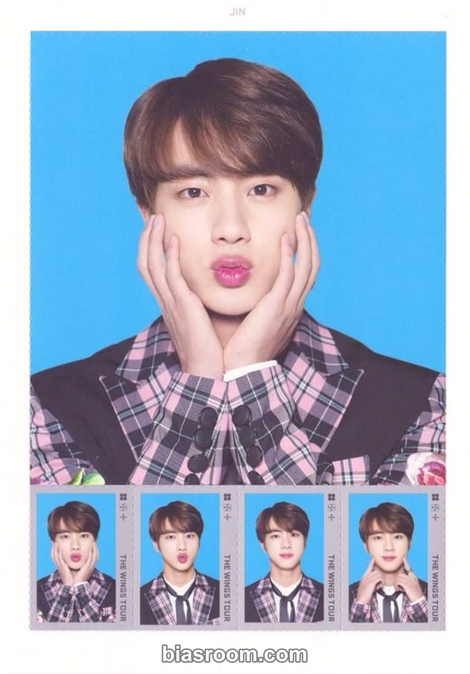Jin BTS Live Trilogy Episode III: The Wings Tour Photocard - BTS - BTS K-pop photocard