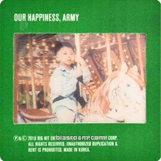 Jin 2019 Season's Greetings Photocard - BTS - BTS K-pop photocard