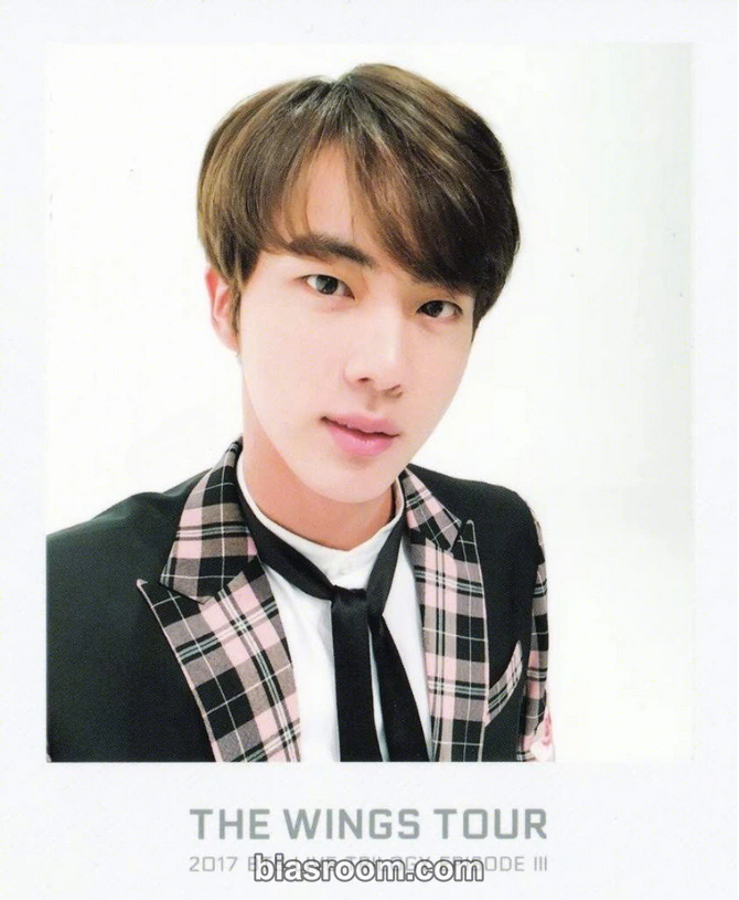 Jin BTS Live Trilogy Episode III: The Wings Tour Photocard - BTS - BTS K-pop photocard
