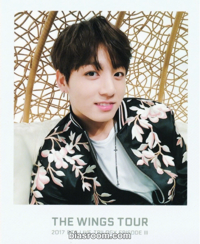 Jungkook BTS Live Trilogy Episode III: The Wings Tour Photocard - BTS - BTS K-pop photocard