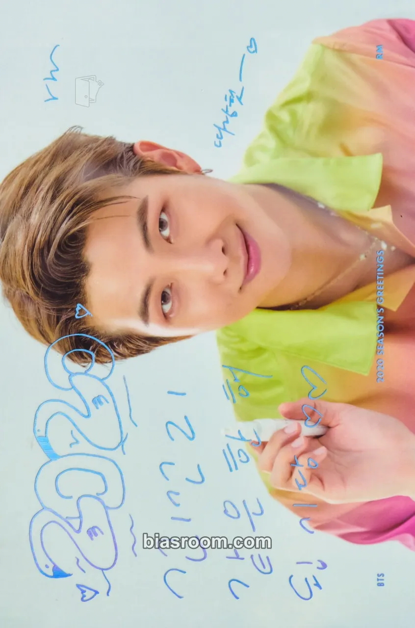 RM 2020 Season's Greetings Photocard - BTS - BTS K-pop photocard