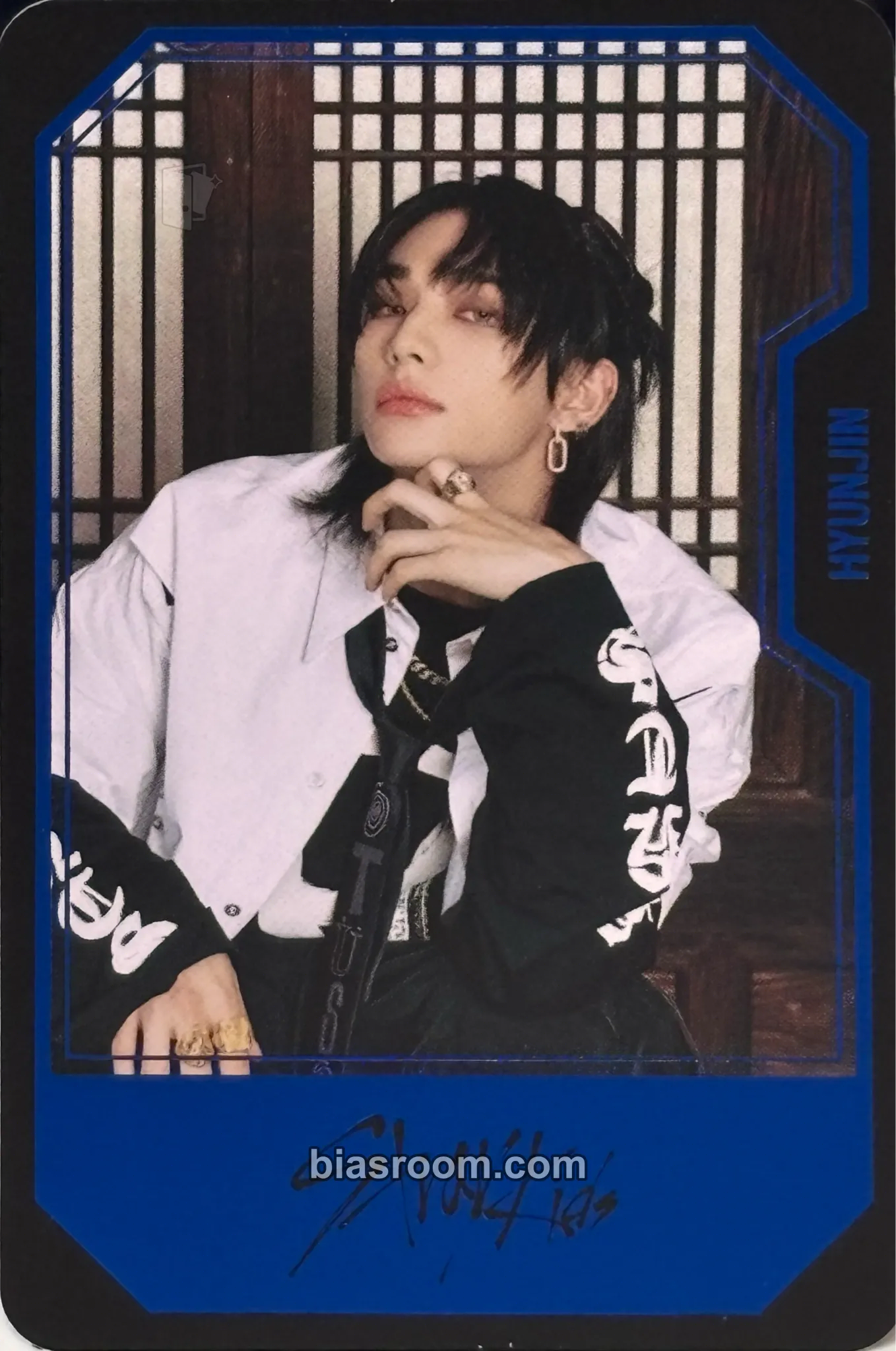 Hyunjin HOP Photocard - Stray Kids - Stray Kids K-pop photocard