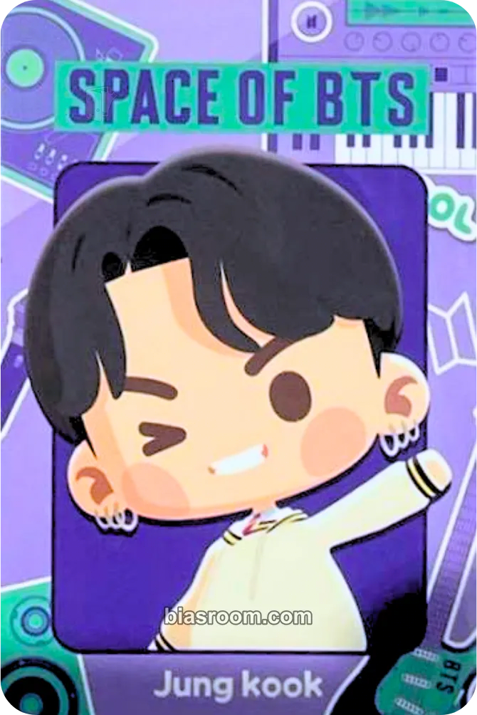 Jungkook In The Seom Photocard - BTS - BTS K-pop photocard