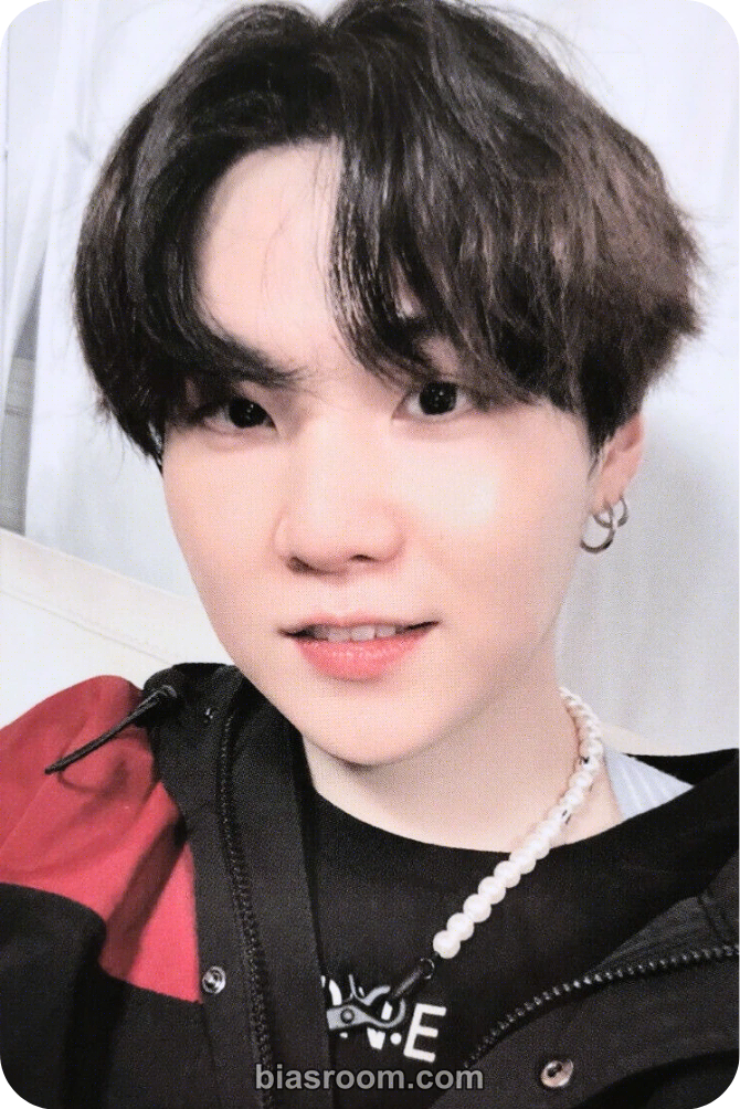 SUGA Map Of The Soul ON:E DVD & Bluray Photocard - BTS - BTS K-pop photocard