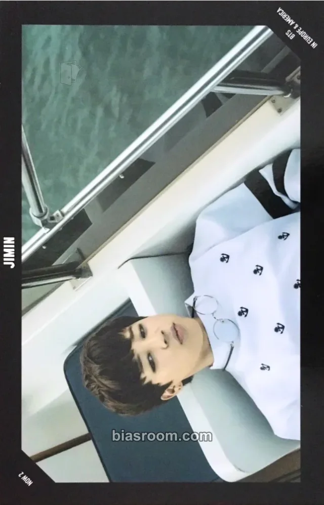 BTS - Jimin - NOW 2 (EU & USA) Other pre-order benefit postcard