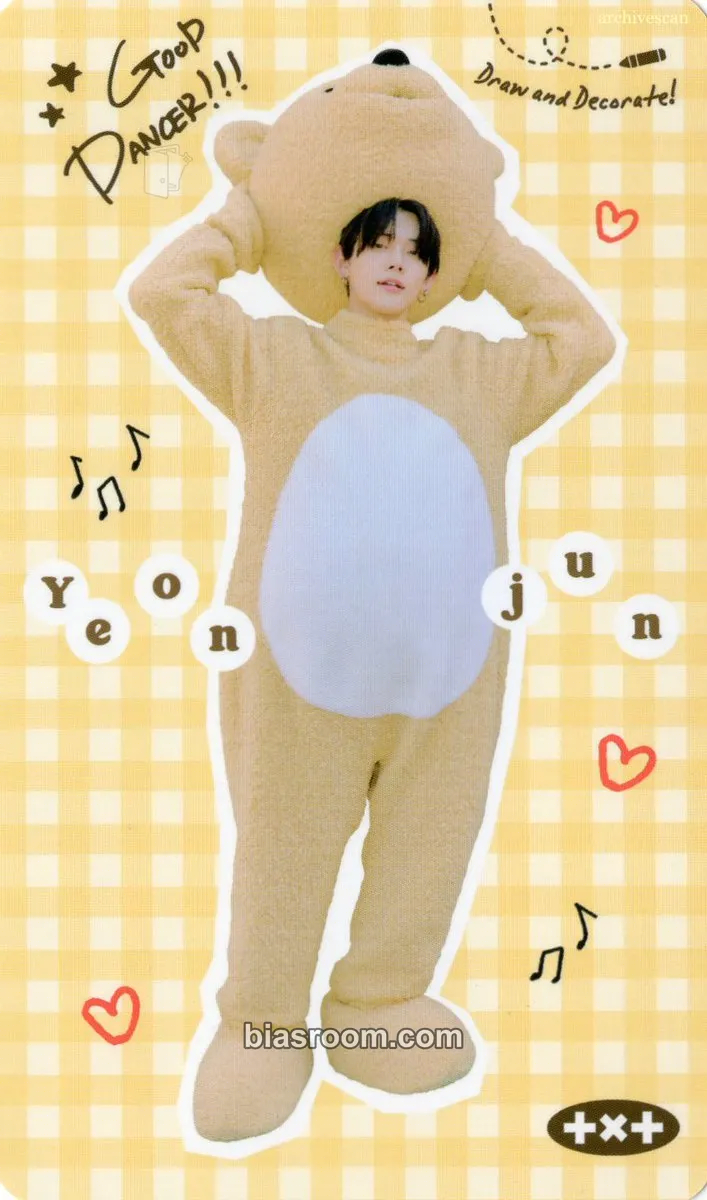 Yeonjun Deco Kit 2022 Photocard - TOMORROW X TOGETHER - TOMORROW X TOGETHER K-pop photocard