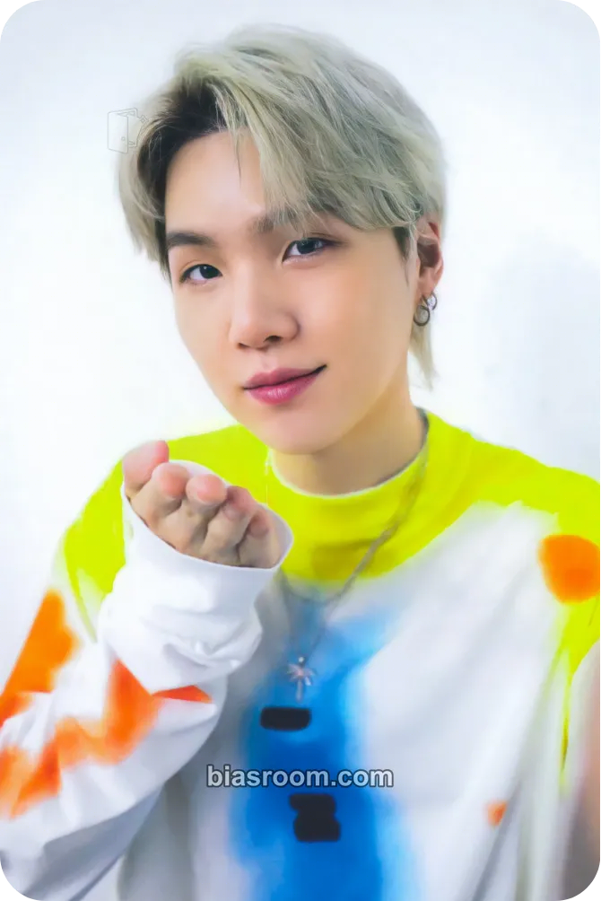 SUGA JPFC Membership Photocard - BTS - BTS K-pop photocard