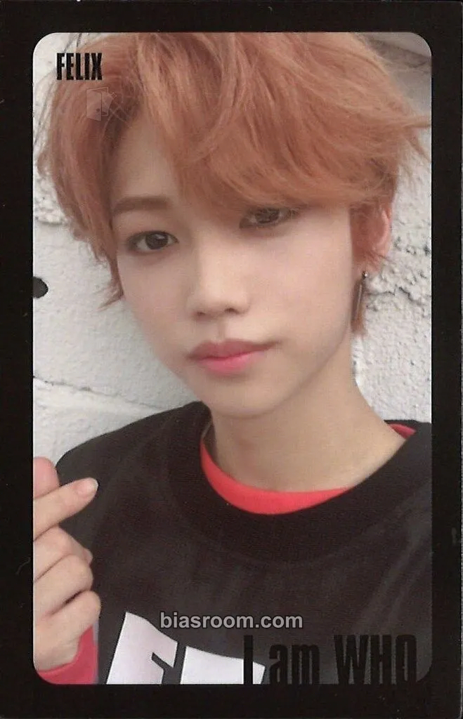 Felix I am WHO? Photocard - Stray Kids - Stray Kids K-pop photocard