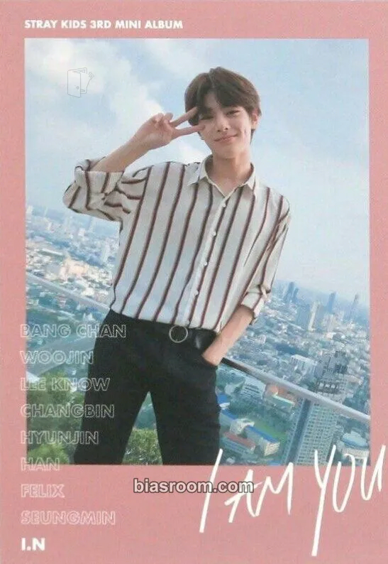 I.N I am YOU Photocard - Stray Kids - Stray Kids K-pop photocard
