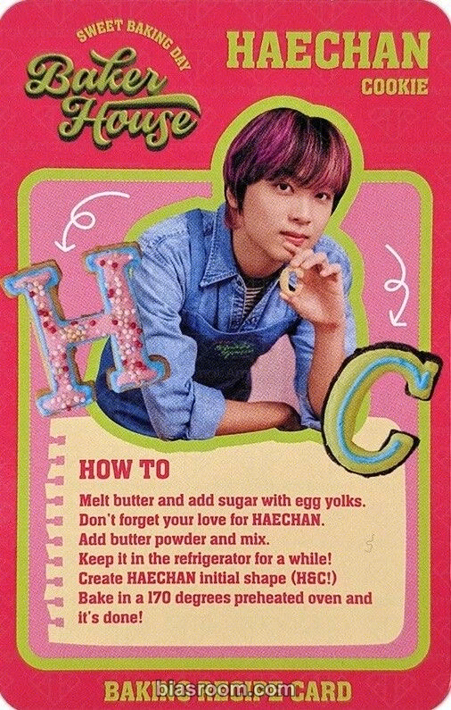 Haechan Baker House Photocard - NCT 127 - NCT 127 K-pop photocard
