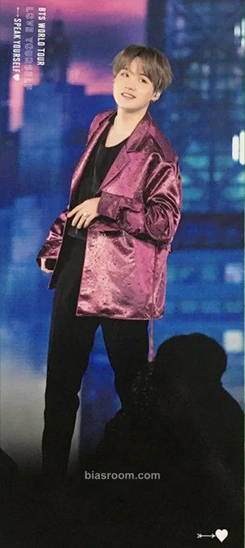 SUGA Speak Yourself São Paulo DVD Photocard - BTS - BTS K-pop photocard