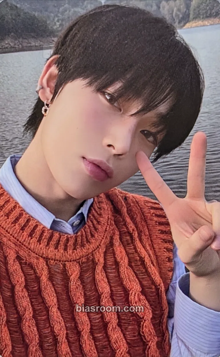 Sunoo ORANGE BLOOD Photocard - ENHYPEN - ENHYPEN K-pop photocard