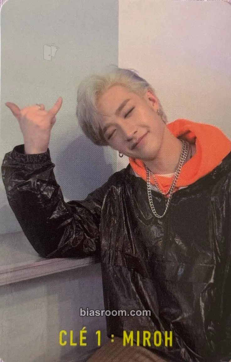 Bang Chan Clé 1 : MIROH Photocard - Stray Kids - photocard K-pop Stray Kids