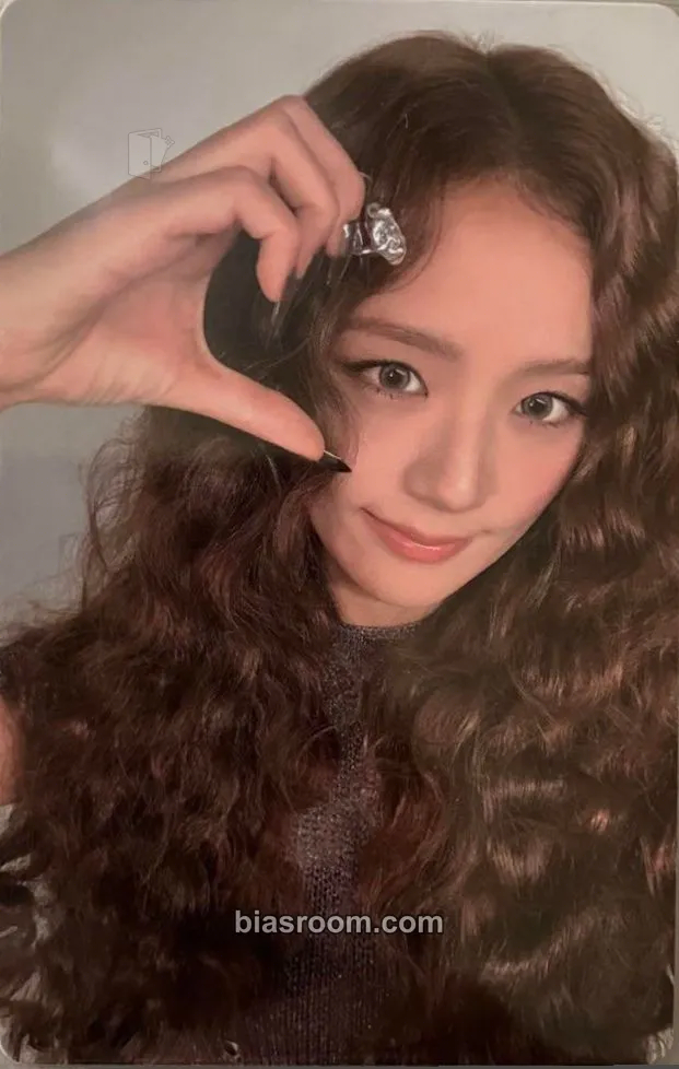 Jisoo AMORTAGE (Jisoo solo) Photocard - BLACKPINK - BLACKPINK K-pop photocard