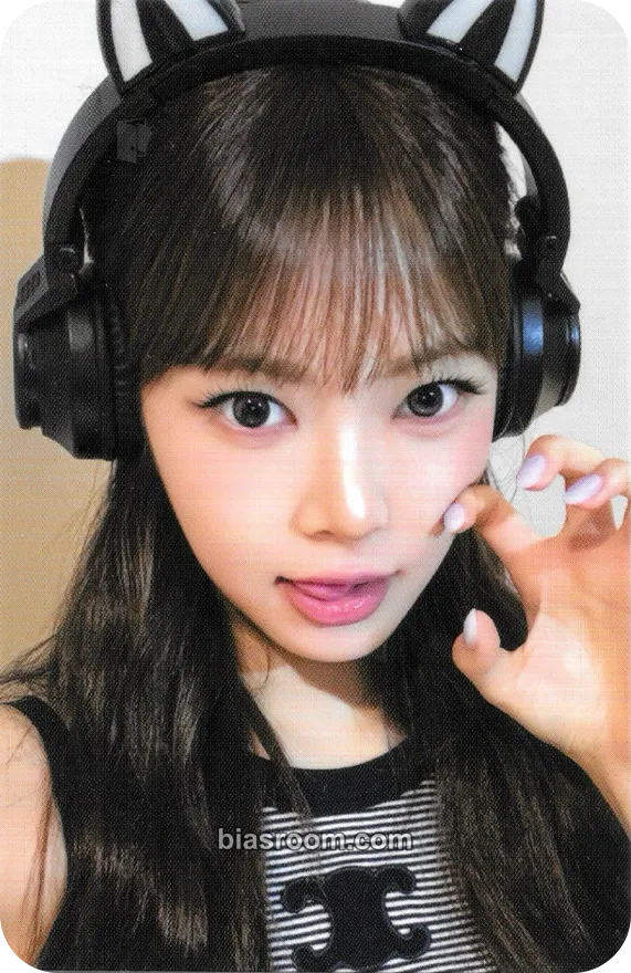 Hong Eunchae SPAGHETTI Photocard - LE SSERAFIM - LE SSERAFIM K-pop photocard