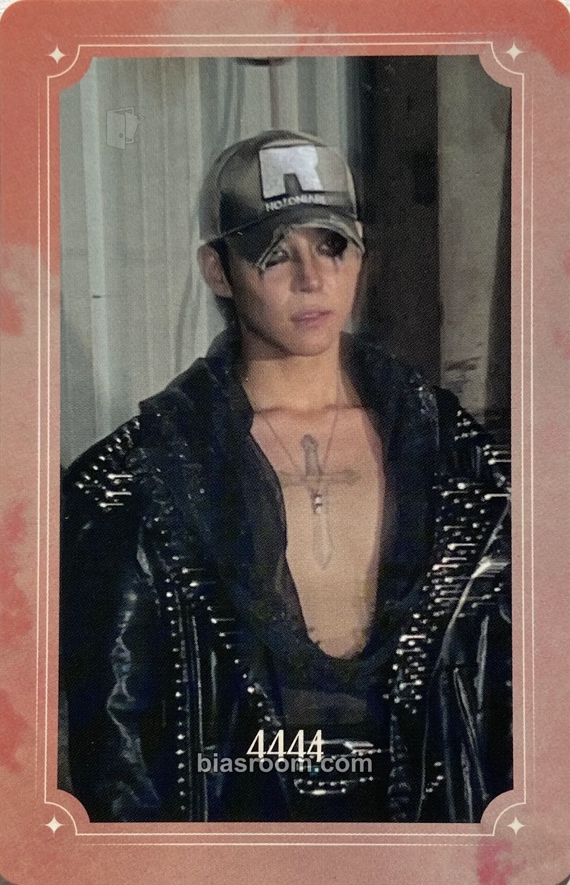 Woosung 4444 Photocard - The Rose - The Rose K-pop photocard