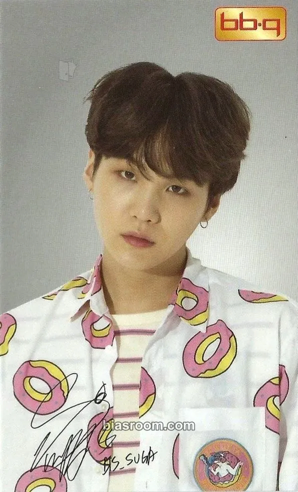 SUGA BBQ Chicken Photocard - BTS - BTS K-pop photocard