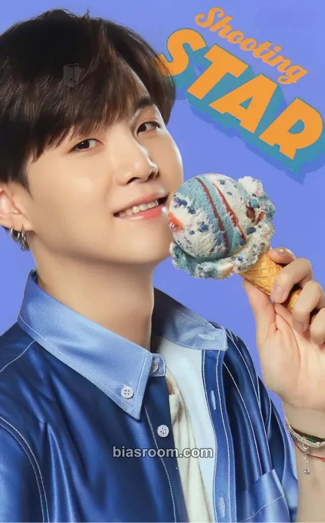 BTS - SUGA - Baskin Robbins Collaboration Other photocard