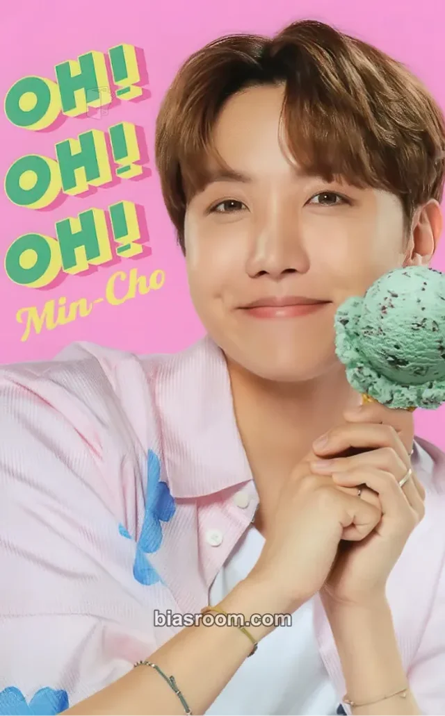 BTS - j-hope - Baskin Robbins Collaboration Other photocard