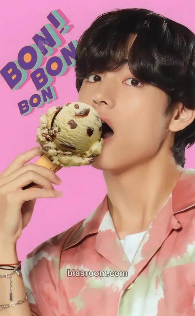 BTS - V - Baskin Robbins Collaboration Other photocard