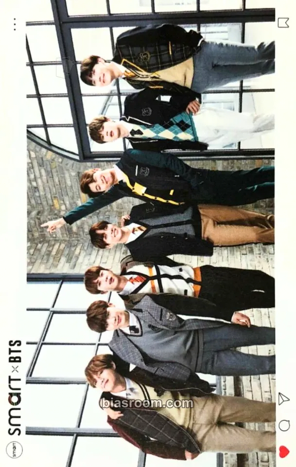 SMART Uniform Photocard - BTS - BTS K-pop photocard