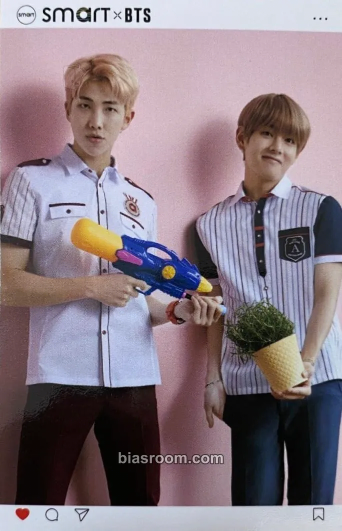 SMART Uniform Photocard - BTS - BTS K-pop photocard