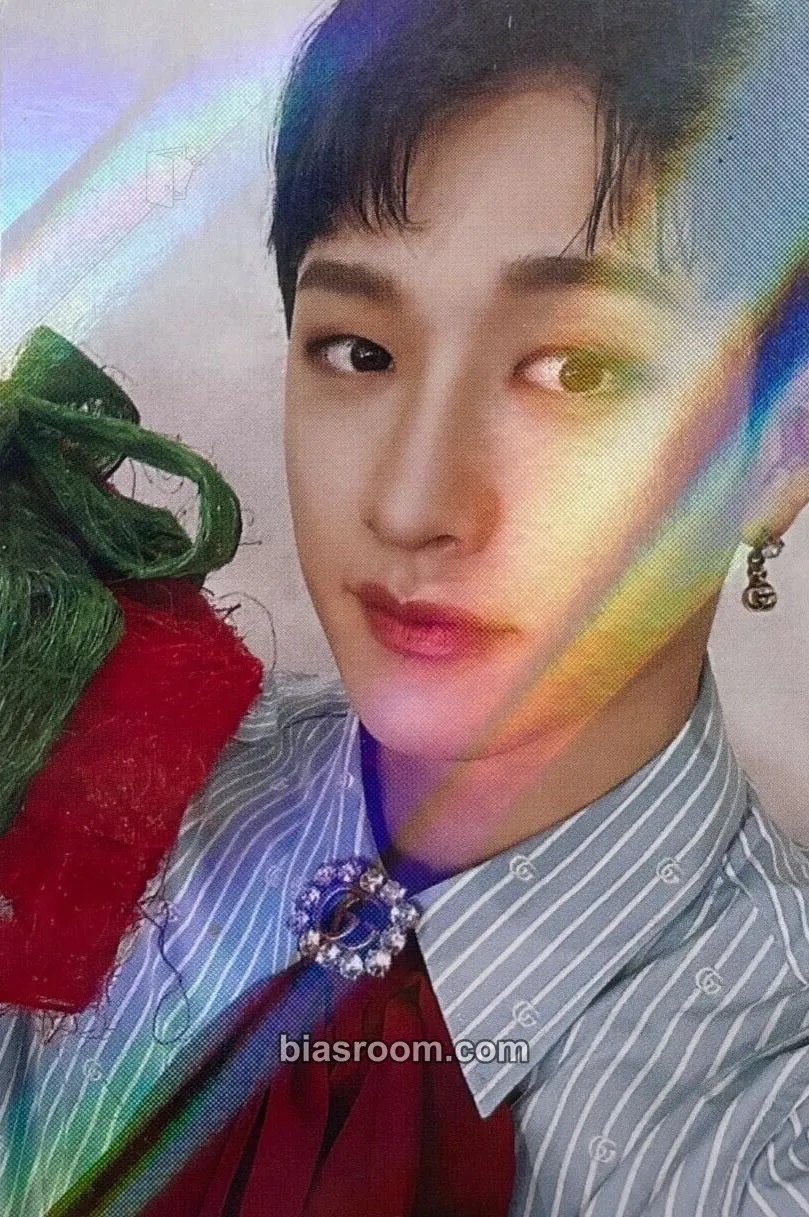 Bang Chan Christmas EveL Photocard - Stray Kids - Stray Kids K-pop photocard