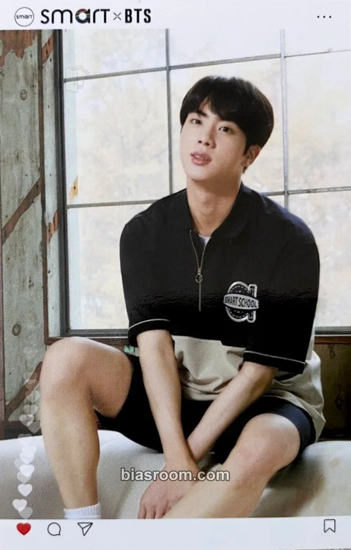 Jin SMART Uniform Photocard - BTS - BTS K-pop photocard