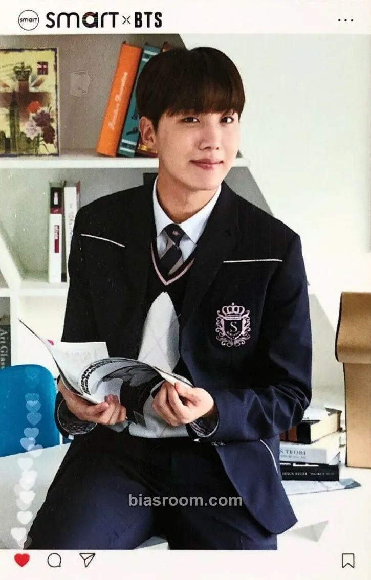 j-hope SMART Uniform Photocard - BTS - BTS K-pop photocard