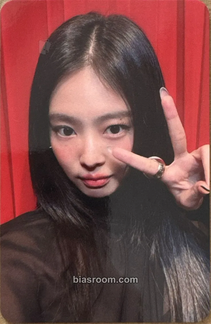 Jennie Ruby (Jennie solo) Photocard - BLACKPINK - BLACKPINK K-pop photocard